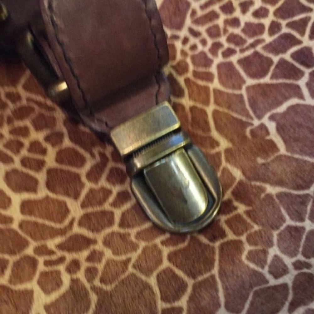 Fossil Giraffe Calf Hair Vintage Revival Crossbody Bag - Picture 6 of 11